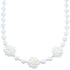 Fresh Water Pearl Sterling Silver Bead Necklace KX120900